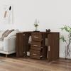 VidaXL Buffet Brown Oak 91x29.5x65 Cm Engineered Wood 823349