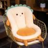 Cartoon Plush Seat Cushion - Backrest & Student Tatami Mat for Kids (Autumn/Winter)