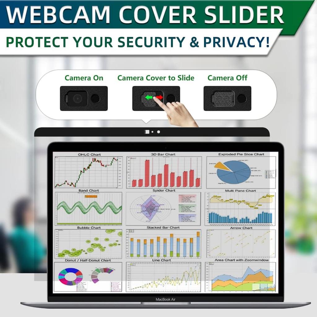 Magnetic Privacy Screen for MacBook Pro 13 Inch (2016-2022,M1/M2) & MacBook Air 13 Inch (2018-2021,M1) MacBook Pro 14" 15" 16"