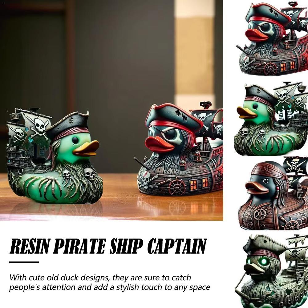 Special-Shaped Duck Ornament Alien Duck Statue Wicked Funny Mysterious Devil Duck Home Decoration Ornament Car Accessory