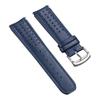 Compatible Blue Angel 1st, 2nd, 3rd Gen AT8020-54L/8020-03L Breathable Blue Cowhide Watch Strap