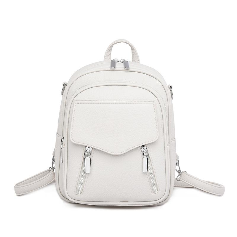 Large-capacity Women's Backpack with Dual Straps - Women's Casual and Fashionable Bag