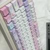 Gaming Cyrene Theme Keycaps PBT Dye-Sublimation Side Engraved Cherry/M-OA Profile for Mx Switch 64/104/108 Mechanical Keyboard