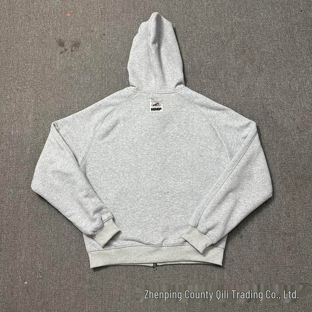 Corteiz Europese Unisex Wafelbrei Geborduurde Hoodie Vest