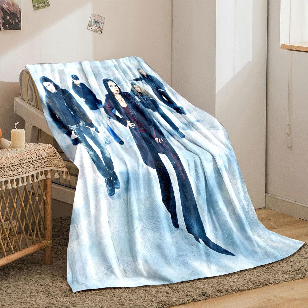 Band-Inspired Design Blanket for All Seasons Blanket Lunch Break Throw Gift