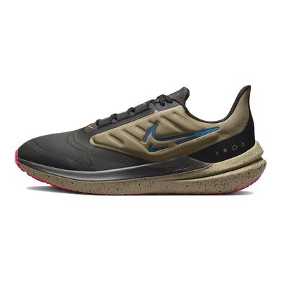 Air Winflo 9 Shield Medium Ash Laser Blue Men Sneakers Grey Khaki Black DM1106-200