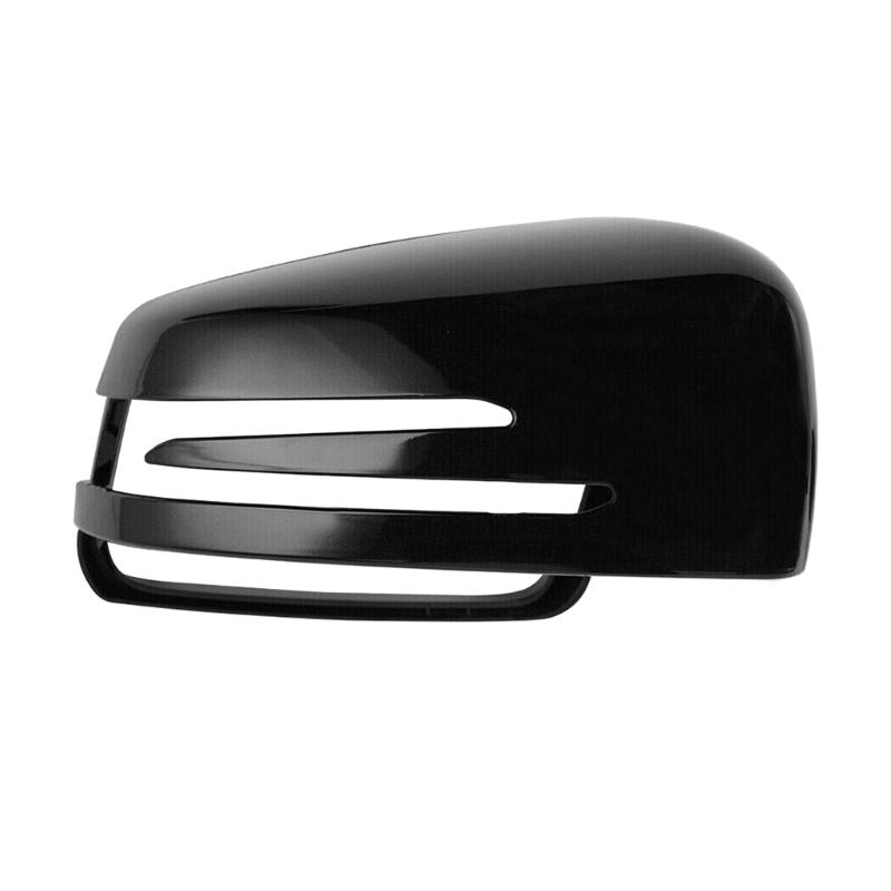 For Mercedes W204 X204 W212 Rear View Side Mirror Cover Black Side Mirror Cover