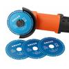 Brazed Angle Grinder Blade for Cutting Steel, Tile, Marble, Sheet Metal, and Thin-Walled Pipes