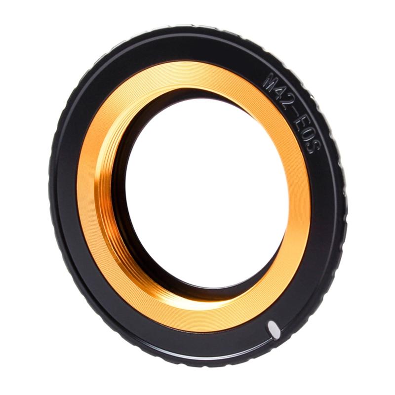M42 Lens Adapter Ring,for Focus Lens Converter,for EF 5DIII 5DII 5D 6D 7D 60D Mount Lens,for M42 Mount Cameras 1