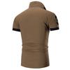 10 Colori Qualità di Marca Cotone Polo Uomo Ricamo Polo Camicia Giraffa Uomo Casual Patchwork Top Maschili