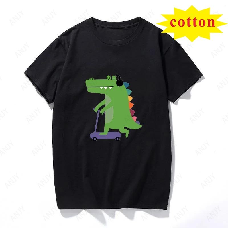 Cartoon Cute Musical Animals Will Print Patterns Fashion Street Wear Harajuku Casual Unisexs And Unisexs Allpurpose Tshirts