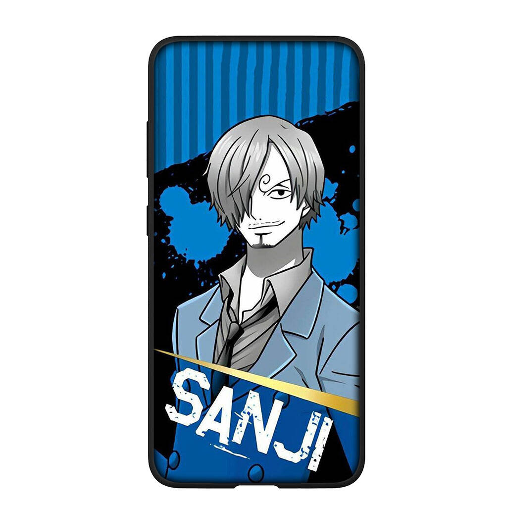 

Phone Case for iPhone 17 15 16 Plus Redmi Note 14 12 11 13 Pro Max Huawei P30 P20 Lite OPPO A60 A40 A80 A38 A54 Silicone Luffy One Pieces Sanji Cover for Samsung Galaxy S24 Plus ceil