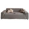 Simple Modern Houndstooth Sofa Cover New Thickened Comfortable Velvet Sofa Cover Cloth Cover
