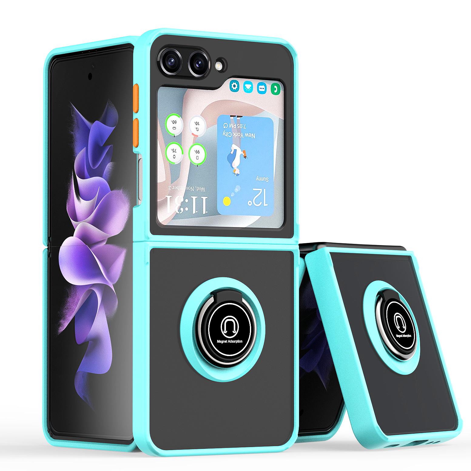 

Qiying Magnetic Phone Case for Samsung Z Flip6/Z Flip5/Z Flip4 Flip 5