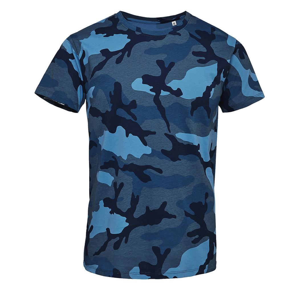 SOLS Herren-Camouflage-Kurzarm-T-Shirt