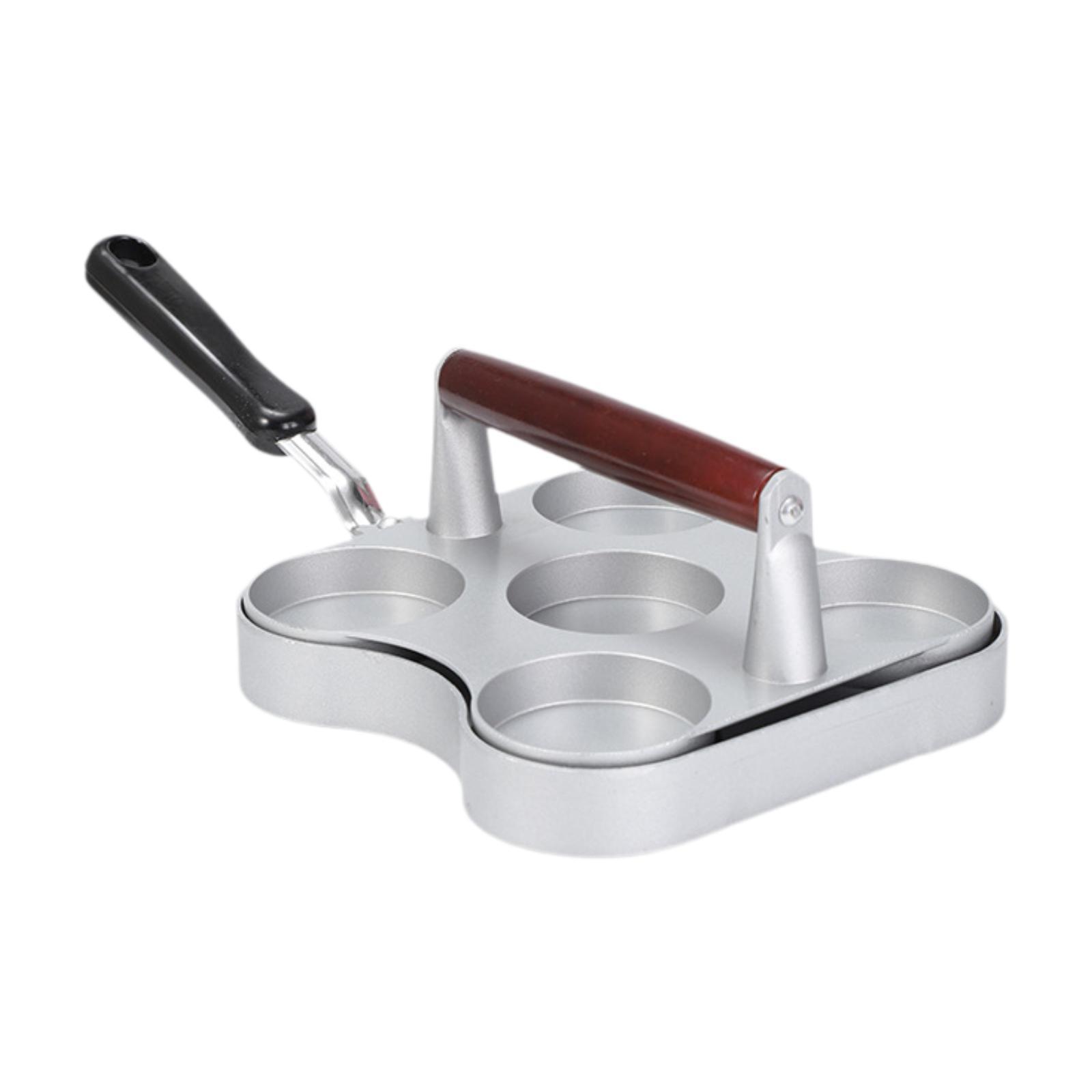 

Hamburger Press Patty Maker, Aluminum Alloy Burger Smasher for Meat Veggie Grill красный