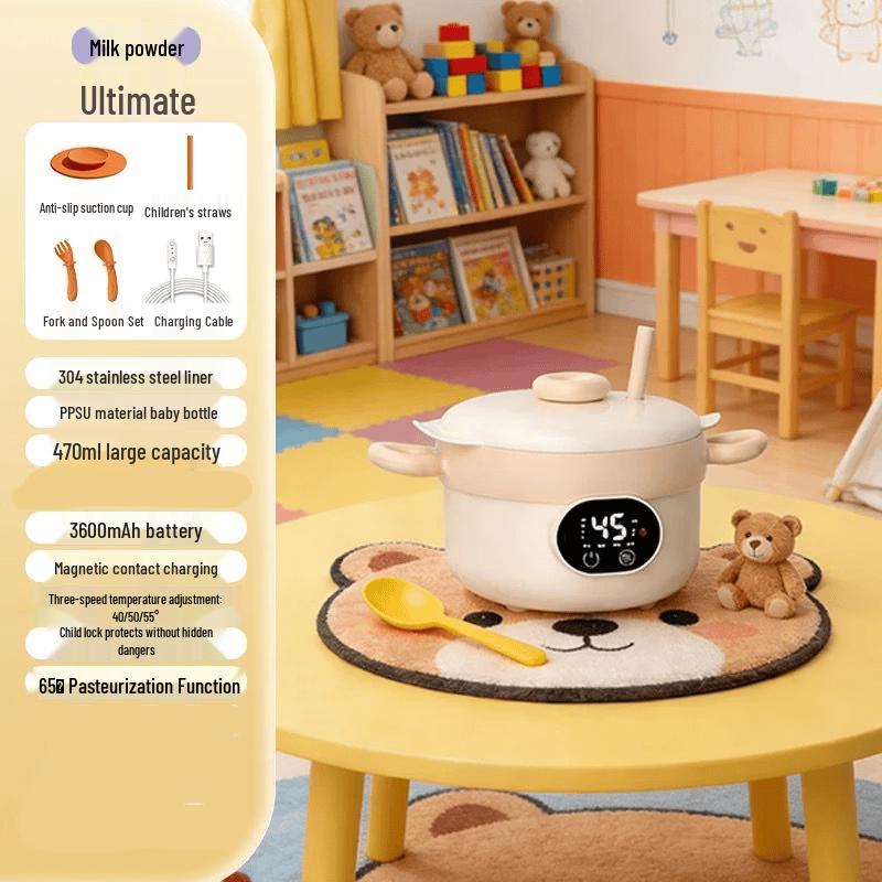 ZISIZ Multi-functional Baby Heating Food Bowl