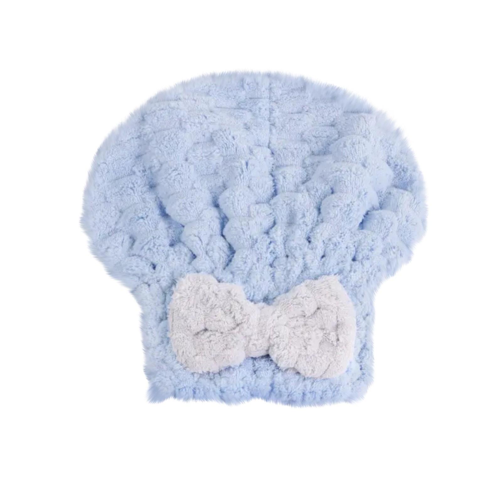 

Шапочка для волос с бантом, суперабсорбирующая, быстросохнущая, кораллового цвета, бархатная, принцесса, шапочка для душа, женская, утолщенная, для сухих волос, полотенце для головы с функцией свободного обдува One Size