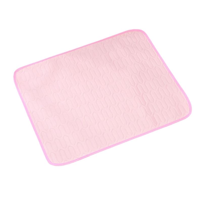 Latex Backed Dog Pad with Warm Season Comfort, Soft Indoor Layer Finish, Stable 55 x 70 cm Summer Size for Homes