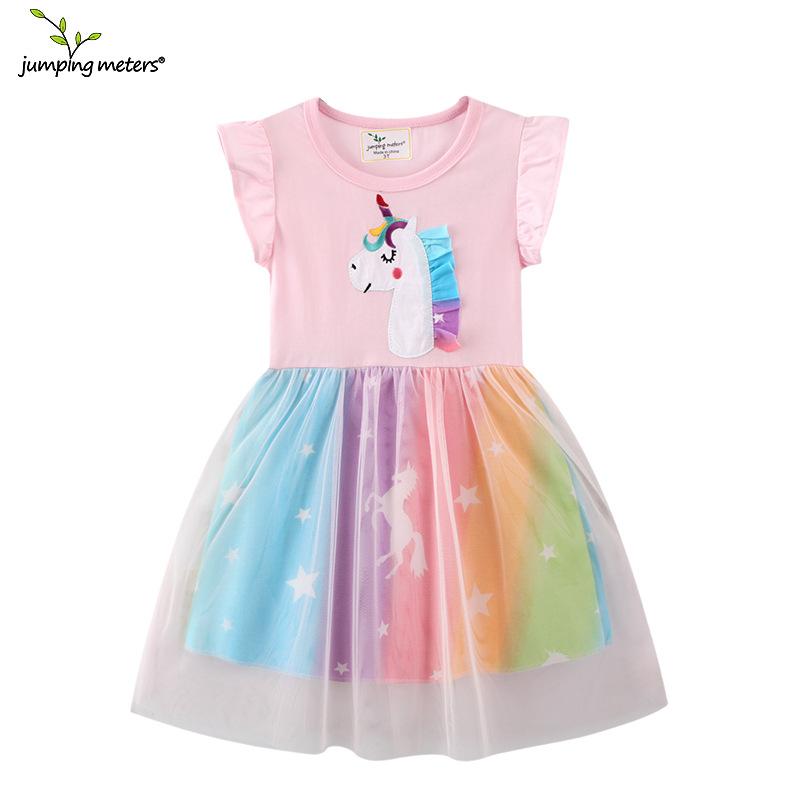 New Girls Dress Summer Mesh Baby Skirt Cute Children Princess Dress