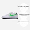 Nike Sneakers Air Force 1 GS Bianche Verdi Strike Bambini Nere FV5948-106