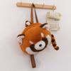 Flower Red Panda Plush Bag Plush Toy Plush Doll Schoolbags Raccoon Backpacks  Girls Boys