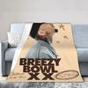 Chris Brown XX Soft Warm Plush Throw Blanket for Couch Bed Flannel Bedspread Cover Gift for Girls Boys