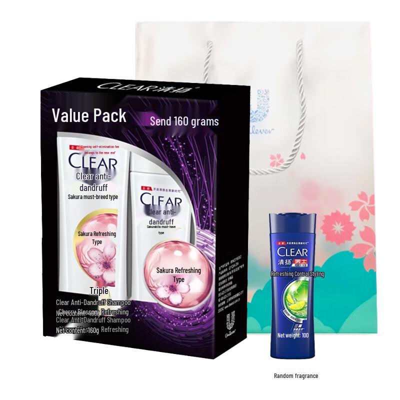 

Clear Anti-Dandruff Cherry Blossom Shampoo