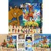 2024 Christmas Themed Blind Box Advent Calendar Fun Pvc Toy Set For All Ages
