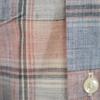 Golden Key 70s Vintage Check Pattern Short Sleeve Shirt M Multi Men's Used