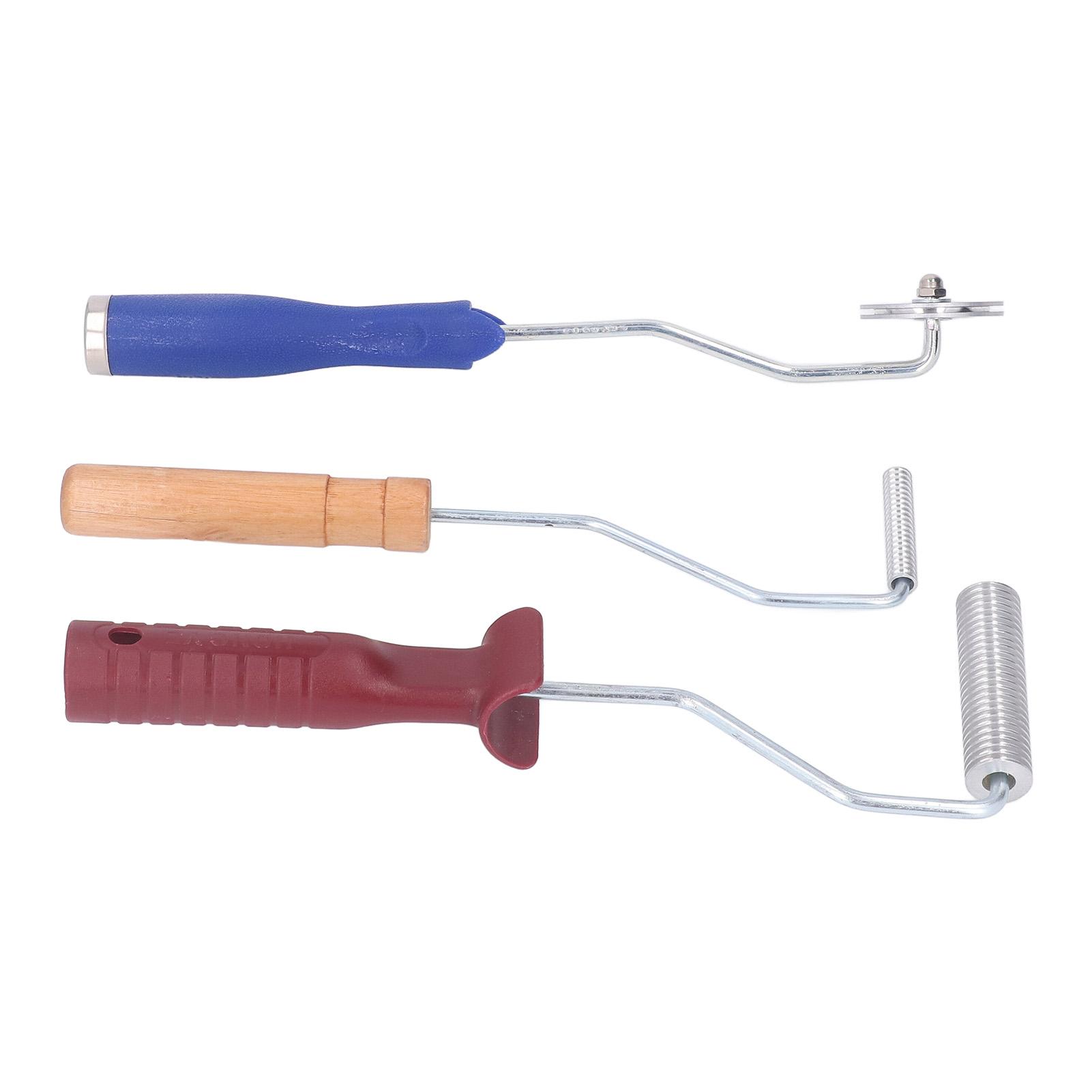 

3Pcs Fiberglass Roller Tools Kit Aluminum Alloy Fiberglass Resin Laminating Bubble Roller Set for Tub Shower Bathtub