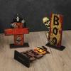 1/3pcs Halloween Wooden Ornaments Scared Pumpkin Ghost Skull Home Desktop Decoration Horror Props 2025 Halloween Party Supplies