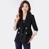 Women's Loose-Fit Double-Breasted Blazer