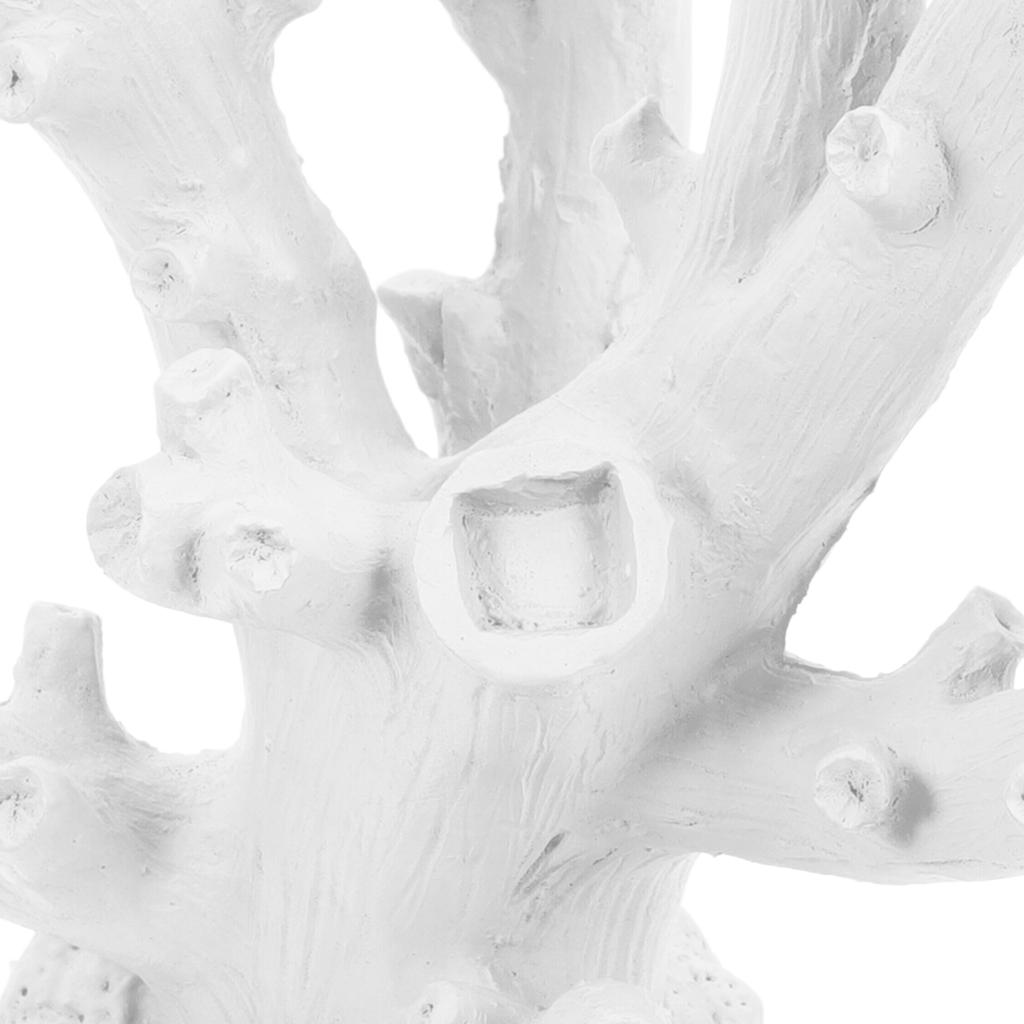 1pcs Ornament Resin Landscape Coral For Fish Tank Artificial Underwater Coral Aquarium Decor Small Fish Tank Decorations