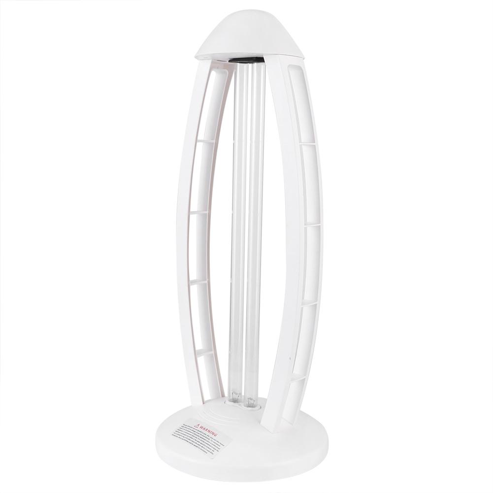 Dual Tube Ultraviolet Light Lamp Remote Control Timing Table Light for Home Hospital UseUS Plug