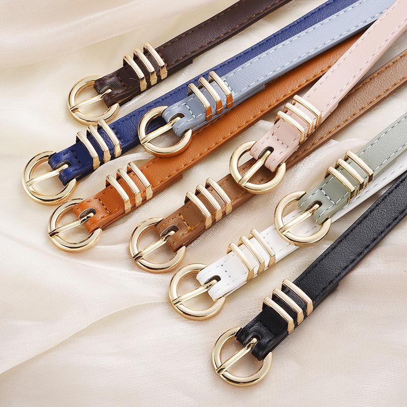 Spring/Summer Fashion: Women's Sweet Thin Waistband Decorative Dress Belt