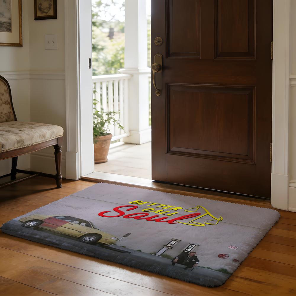 BBetter Call Saul Various Floor Mat Soft Flannel Absorbent Mat Non-Slip Rug Home Bedroom Bathroom