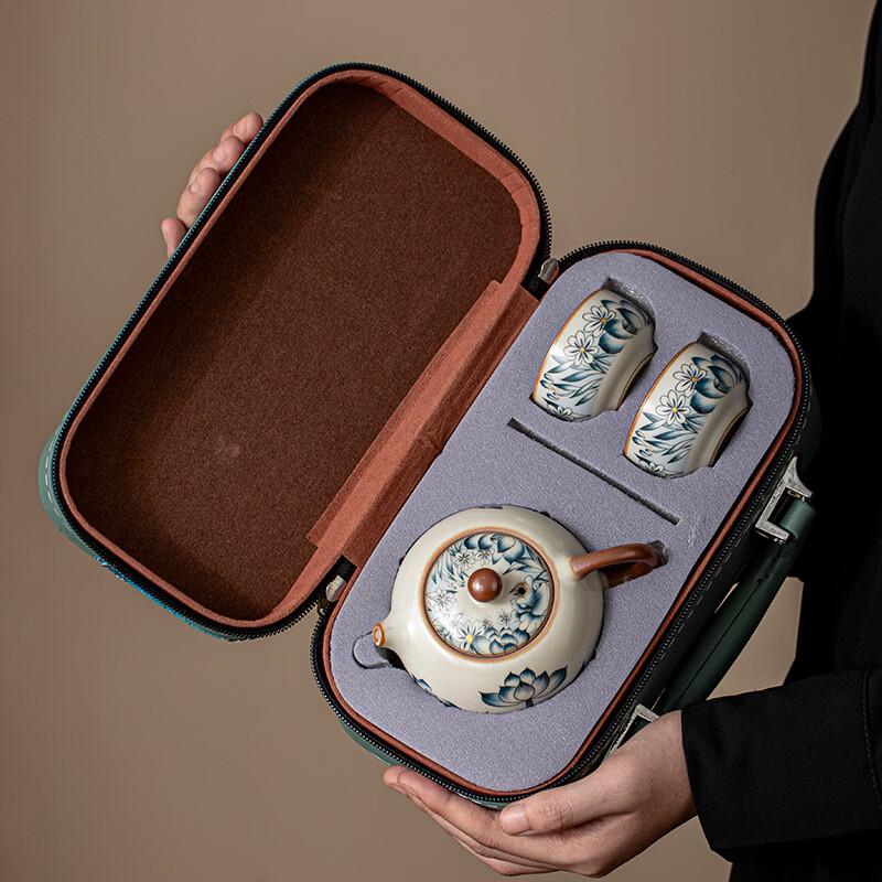 De Ou Starlight Portable Ceramic Travel Tea Set