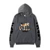 Haikyuu MSBY Black Jackal Anime Character Unisex Fleece Hoodie Vertical Japanese Letter Sleeve Volleyball Long Sleeve Pullover Sweatshirt