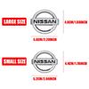 1Pc ABS Car Steering Wheel Logo Emblem Cover Sticker For Nissan Qashqai Patrol X-Trail Juke MICRA Altima Tiida Versa Leaf Serena