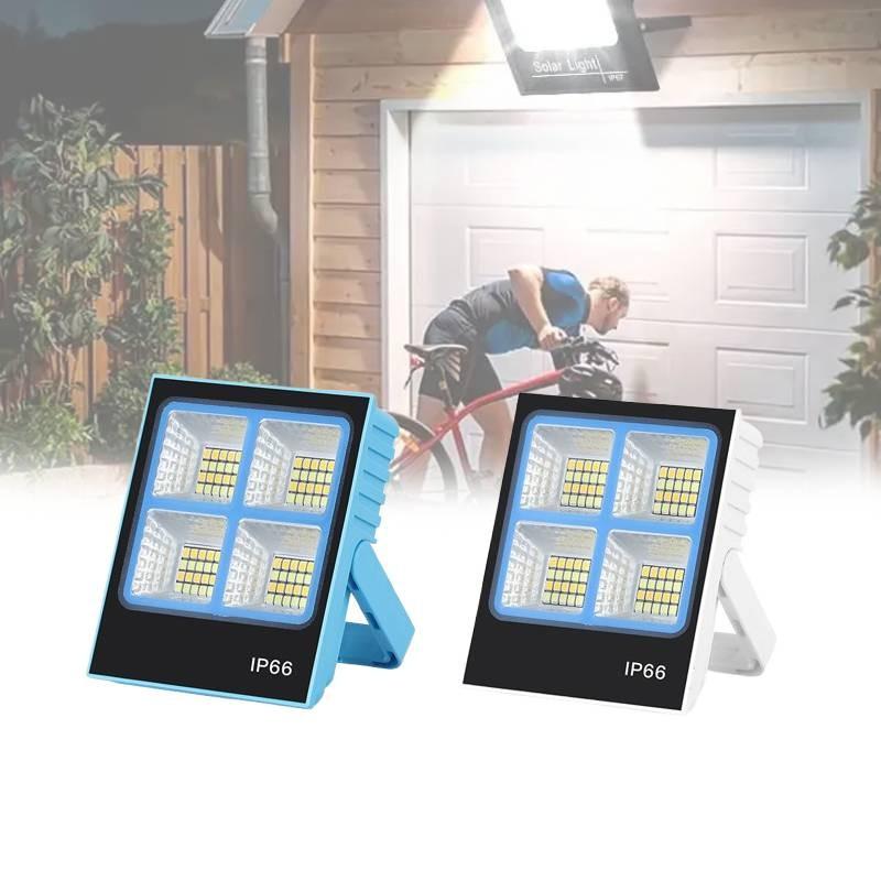 Led Charged Solar Outdoor Floodlight Bright Waterproof Magnetic Light Camping