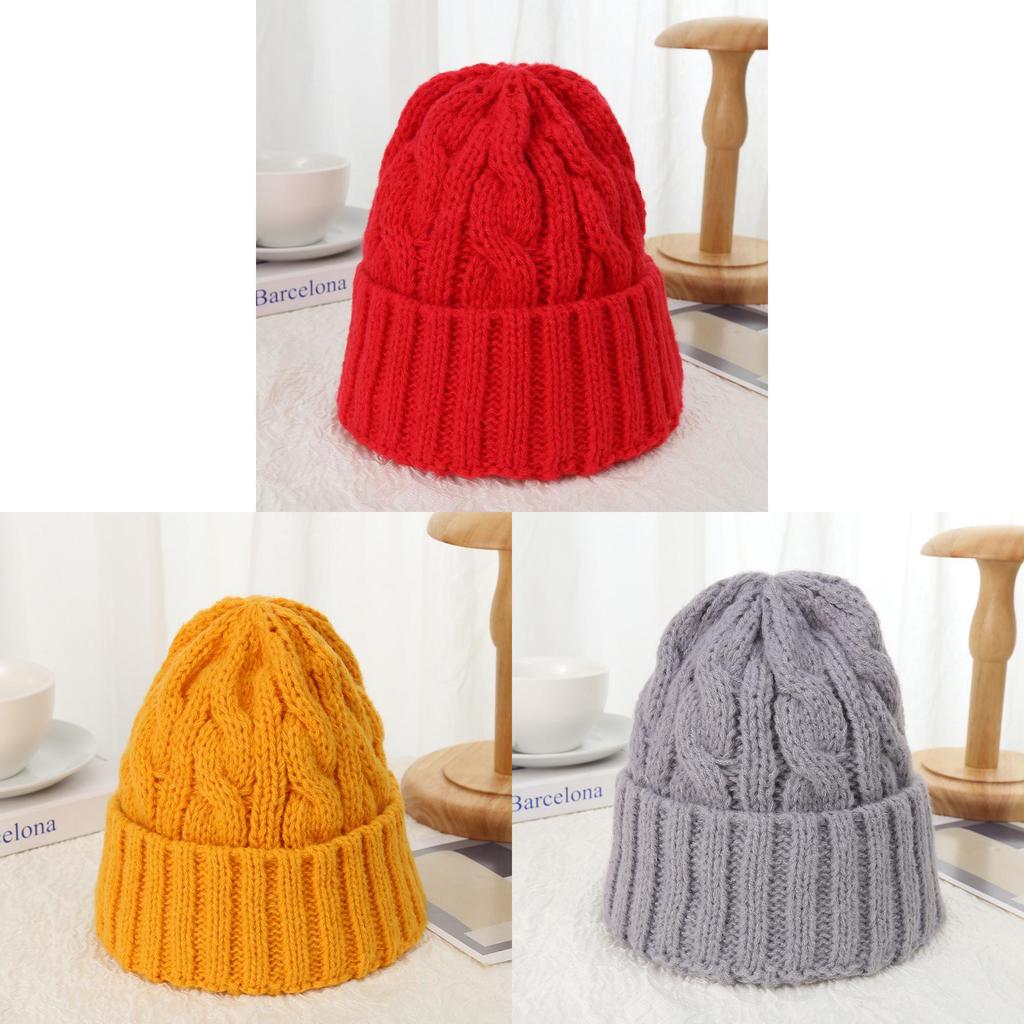 Style Knitted Beanie Hat With Ear Flap For Winter Warmth And Windproof Protection
