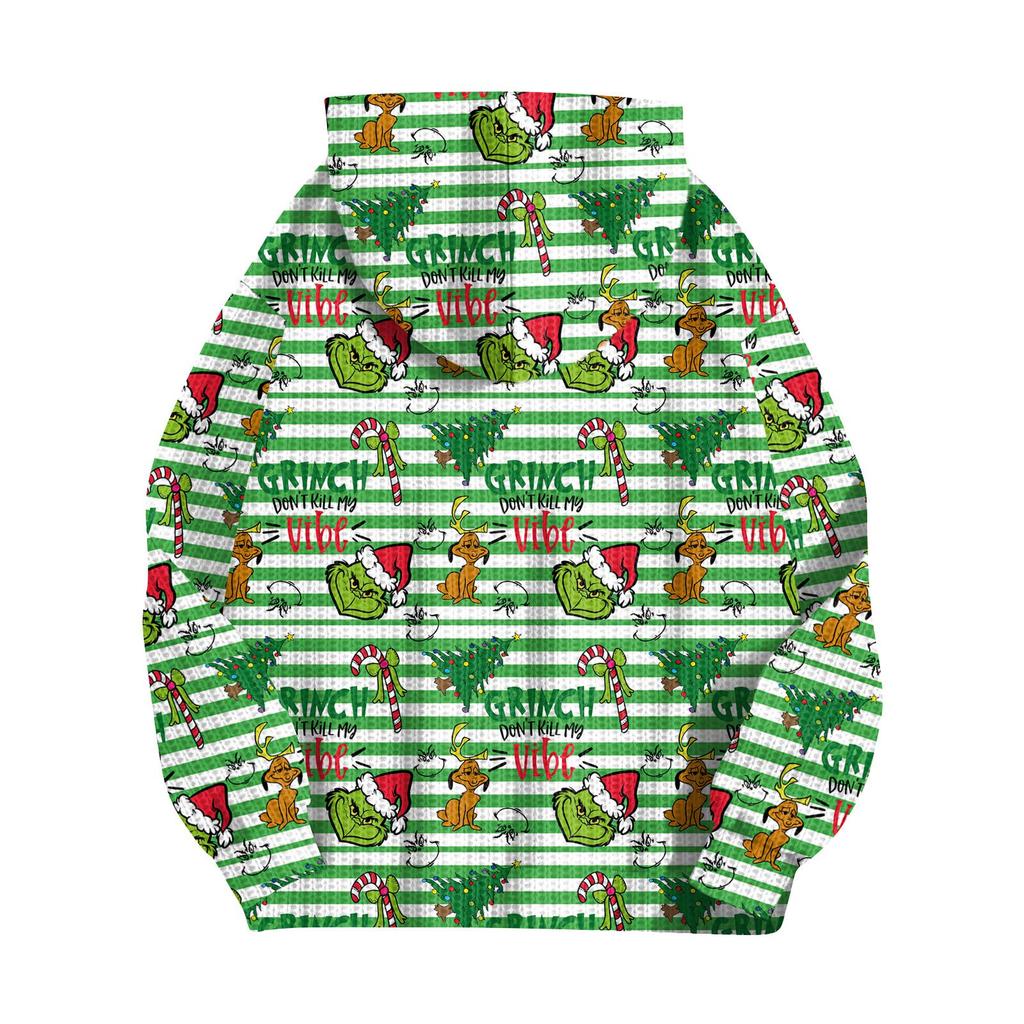 Women's Fashion Jacket Casual Printed Long-sleeved Hooded Cardigan Sweatshirts