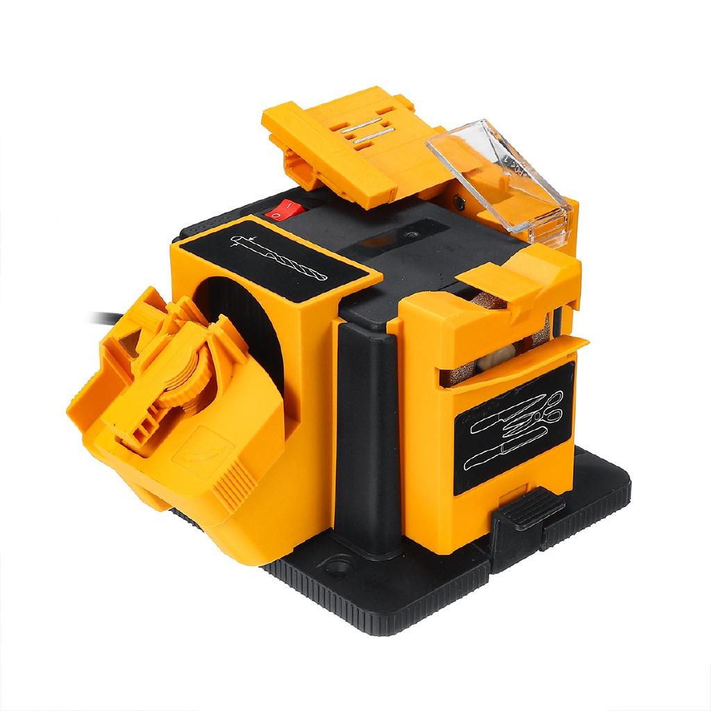 96W Mini Electric Sharpener Metal Grinder Knife Sharpener Drills Multifunctional Sharpening Machine Knives Scissors