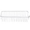 Stainless Steel Wall Mounted Shampoo Conditioner Holder Storage Basket Shelf Organizer Bathroom KitchenStainless Steel