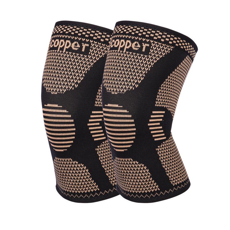 Breathable Sports Protective Gear Set: Knitted Wrist Brace, Elastic Ankle Brace, Cycling Knee Pads, Elbow Pads