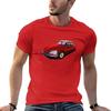 1970s Citroen Ds In Red Tshirt Oversized Summer Top T Shirts For Men