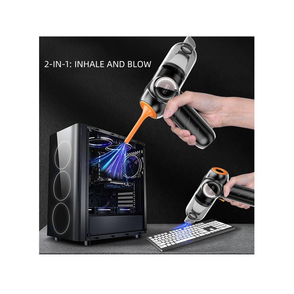 Car Vacuum Dual Use Blow Cleaner Handheld Auto Vaccum Cleaner Blower