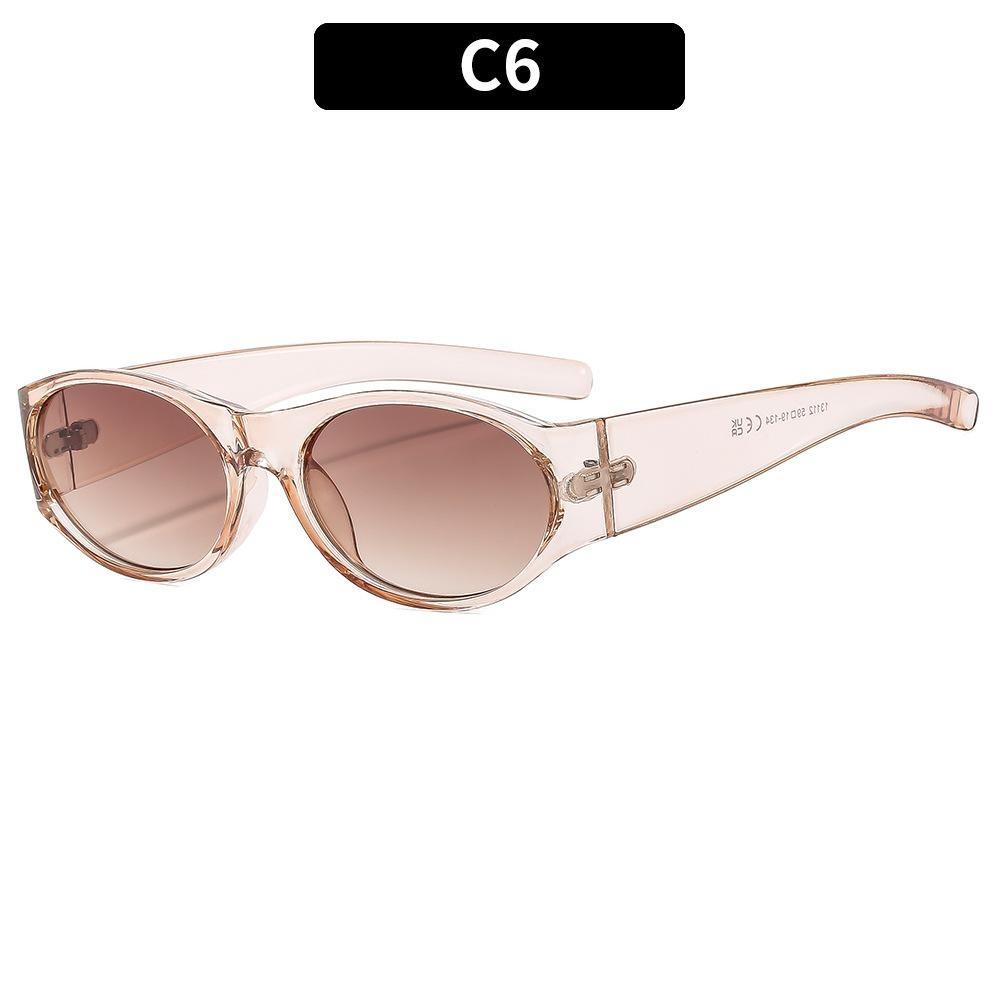 Retro Küçük Oval Çerçeveli Güneş Gözlüğü Kadın Moda Siyah Güneş Gözlüğü Moda Erkek Güneş Gözlüğü Gözlük UV400 Oculos De Sol