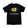 T-shirt Unisex Cotone Pesante Oversize Hip Hop Streetwear con Grafica Logo Globo 3D Retrò Wu-Tang Clan